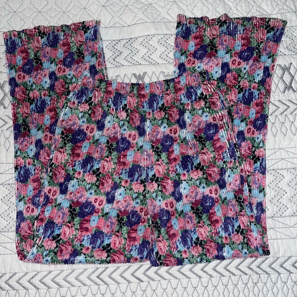 Floral Flowy Pants